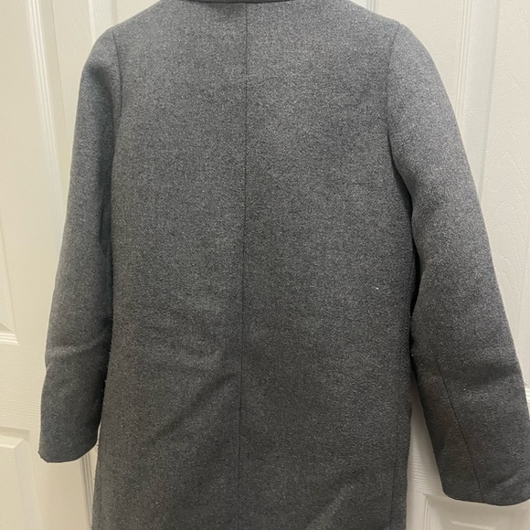 J crew Women's Gray mercantile coat full zip size 6 - Picture 10 of 16